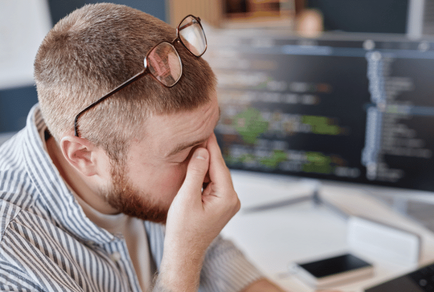 nettoyage et fatigue visuelle