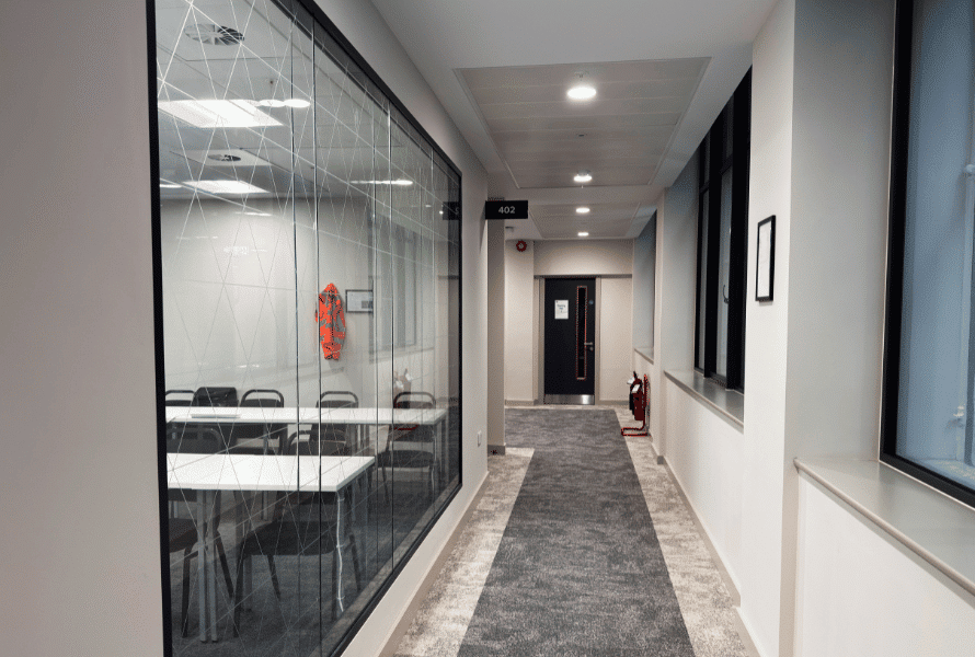 nettoyage des couloirs